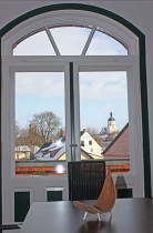 Blick zur Kirche Blick zur Kirche